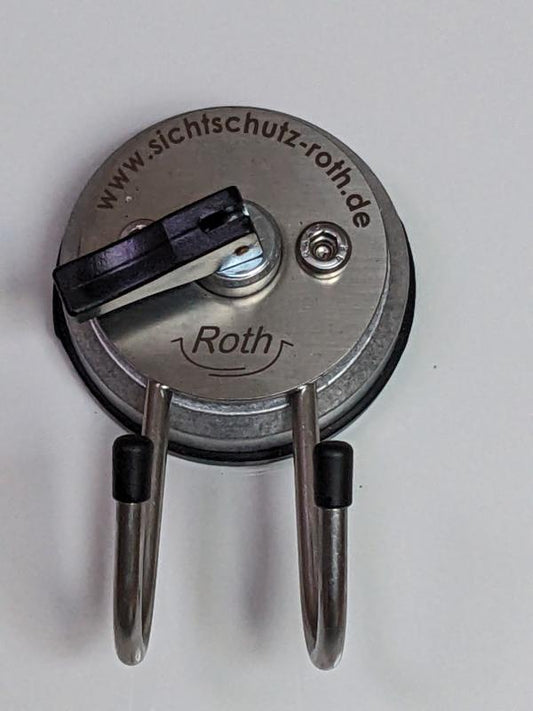 Handtuchhalter kurz mit 2 Haken