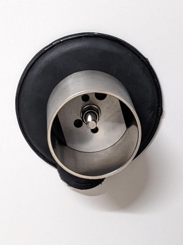 Roth textured suction cup with tube adapter for Starlink for rough and curved surfaces
