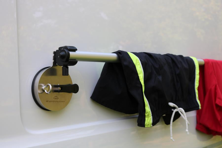 Roth Saugnapf-Teleskop-Halterung 360° für Starlink Antenne an Kastenwagen & Campervan & Reisemobil
