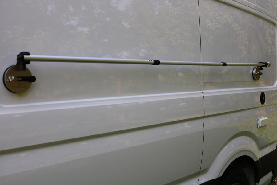 Roth Saugnapf-Teleskop-Halterung 360° für Starlink Antenne an Kastenwagen & Campervan & Reisemobil