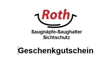 Sichtschutz Roth Geschenkegutschein