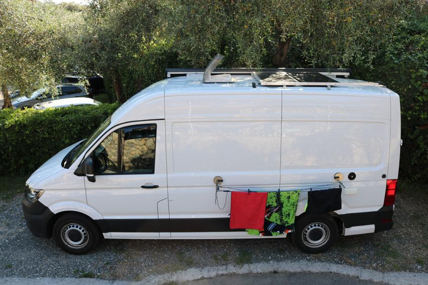 Camping Wäscheleine 8m Saugnapf Edelstahl